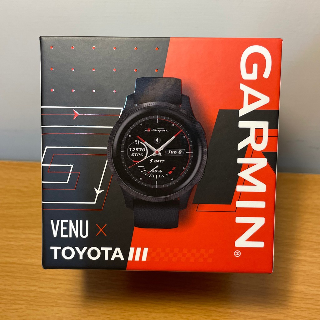 GARMIN VENU Toyota GR Supra聯名款限量運動智慧錶 行動支付 gps 心率 血氧