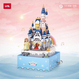 LOZ 1220 城堡音樂盒 音樂盒積木 531pcs mini顆粒