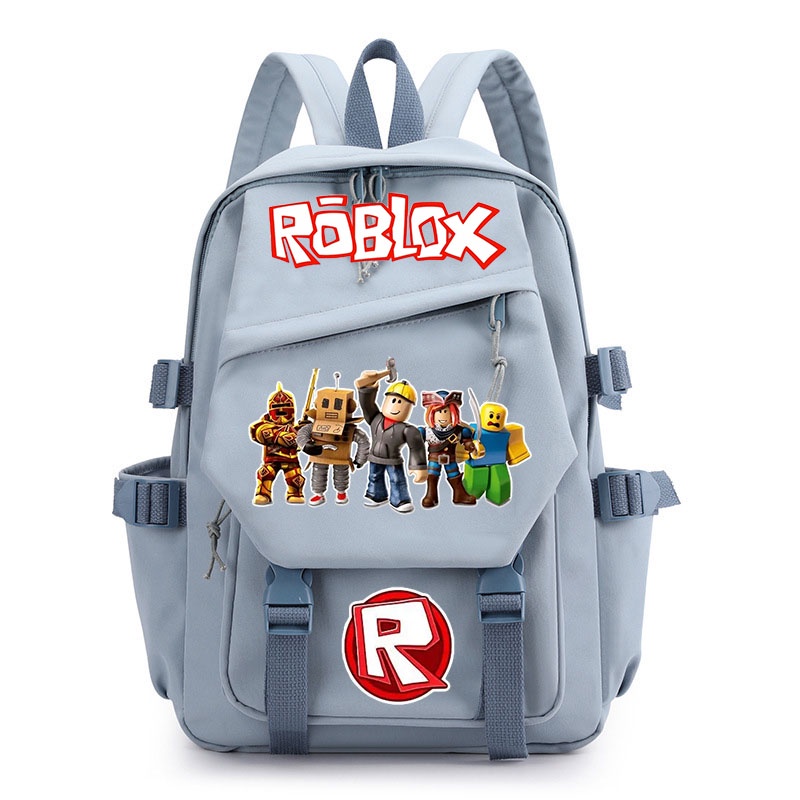Roblox 背包書包女士男士大容量背包電腦包卡通背包學生禮物