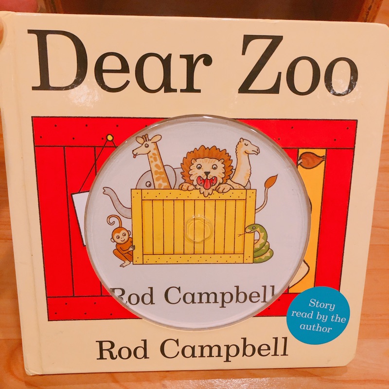 Dear Zoo 親愛的動物園 作者Rod Campbell, 缺CD