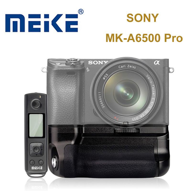 ◎相機專家◎ Meike 美科 SONY MK-A6500 PRO 電池手把 垂直手把 送遙控器 公司貨