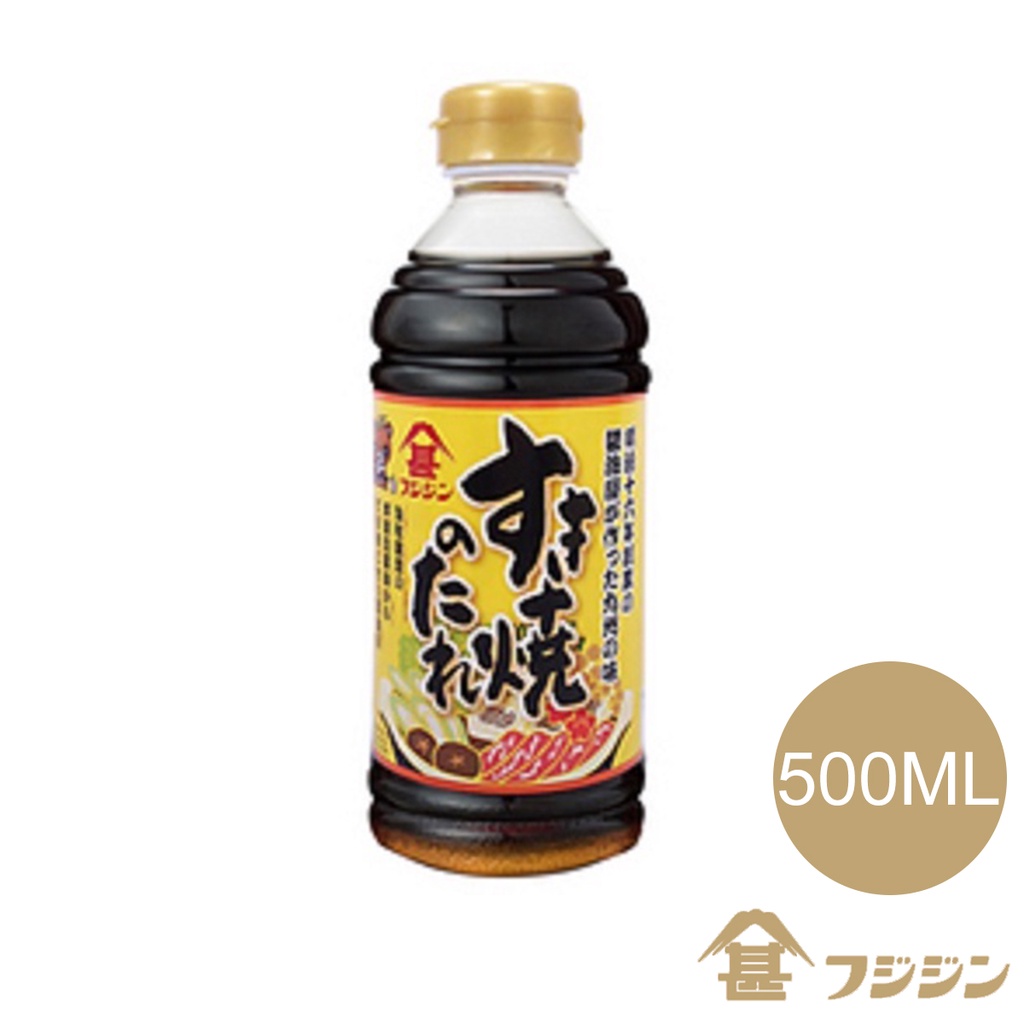 【日本富士甚】壽喜燒 醬汁｜500ml 日式料理 日本 調味 醬油 賞心樂事