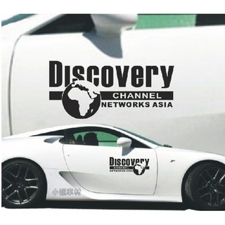 【小韻車材】Discovery 探索頻道 地理頻道 汽車改裝 車貼 汽車 車貼 車身貼 防水貼紙 汽車改裝 動物頻道