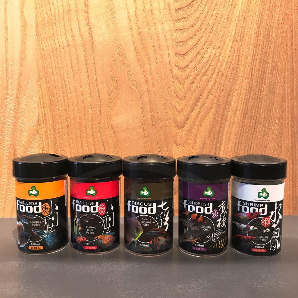 TOP 達普【小型魚/底棲魚/七彩/水晶蝦/慈鯛/龍魚/烏龜飼料】燈科、孔雀 七彩、神仙 異型 鼠魚 螯蝦 強化嗜口性
