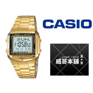 【威哥本舖】Casio台灣原廠公司貨 DB-360G-9A 十年電力頭文字D周董佩戴錶 DB-360G