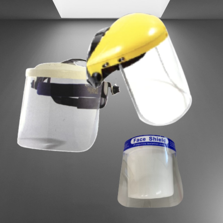 藍鷹牌 K4+K25米白頭盔輕便型 B1+FC48黃色頭盔加寬版防塵面罩組 防塵/防熱/防衝擊/防強光/防高溫