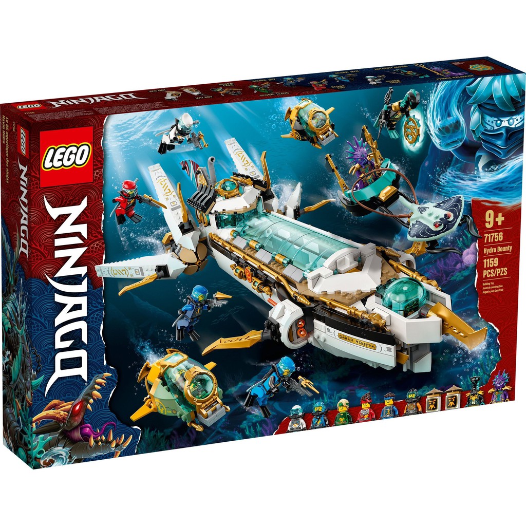 BRICK PAPA / LEGO 71756 Hydro Bounty