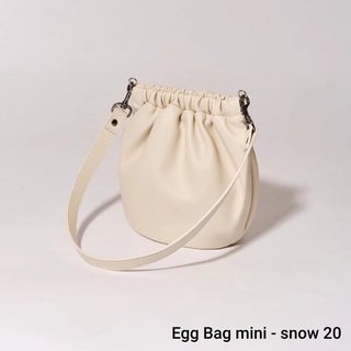【SAMO ONDOH】Egg Bag mini - snow 20 台灣唯一正版代理 現貨 韓國包包 肩背包 韓劇同款