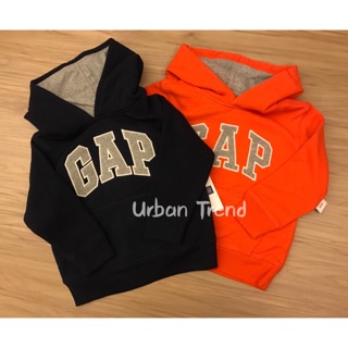 [Urban Trend]現貨！Baby GAP Logo微刷毛 帽T 3years 美國帶回