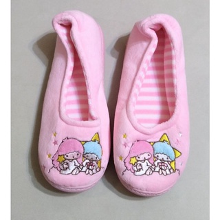 雙子星 雙星仙子 星星小孩 粉色 粉紅色 毛絨 室內拖鞋 拖鞋