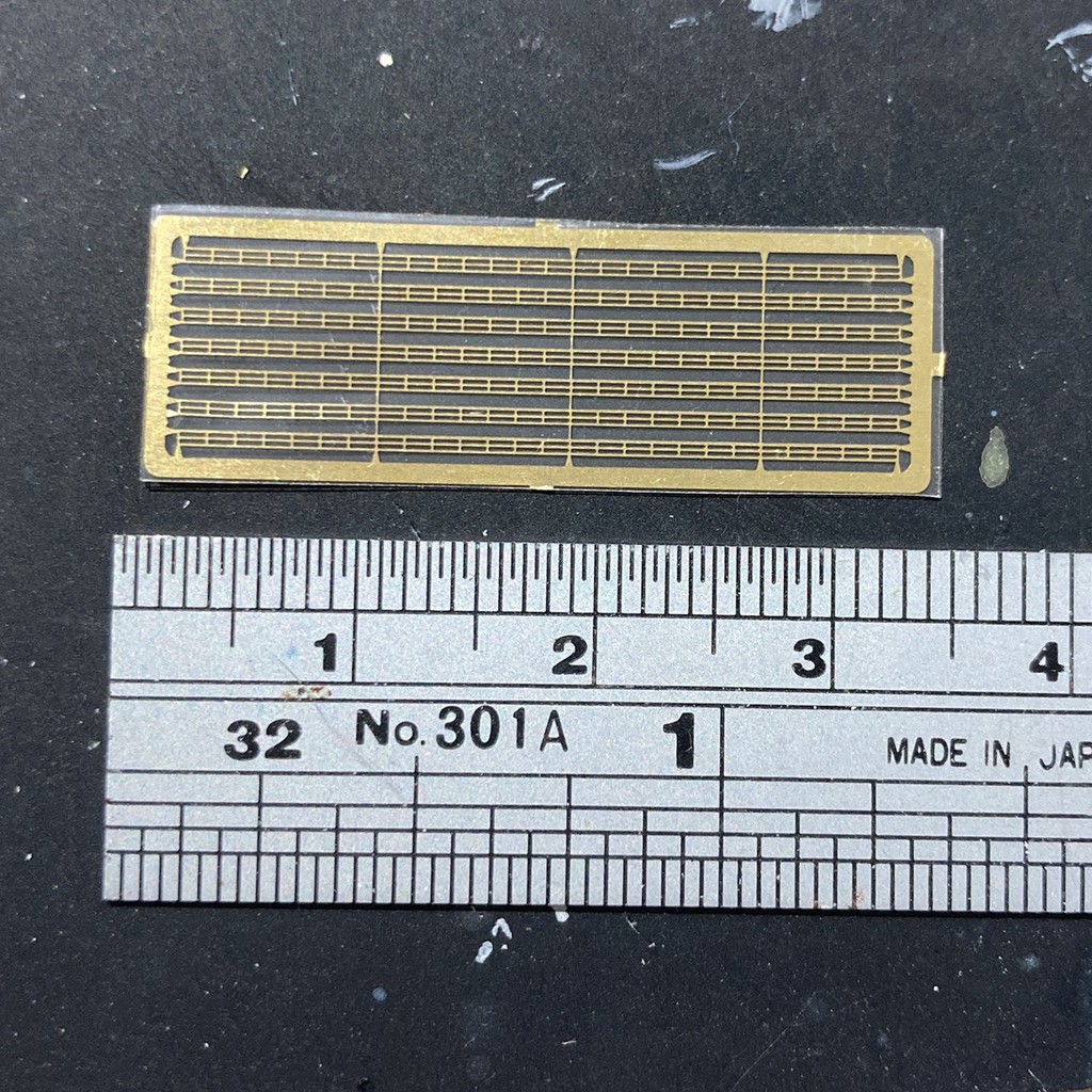 1/2000 小比例船艦模型用欄杆/扶手蝕刻片 通用款 細節提升改造