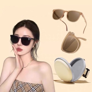 🕶️韓系情侶百搭折疊墨鏡🕶️ 太陽眼鏡 大框 明星 同款 夏天 海邊 出國 防曬 網美 當