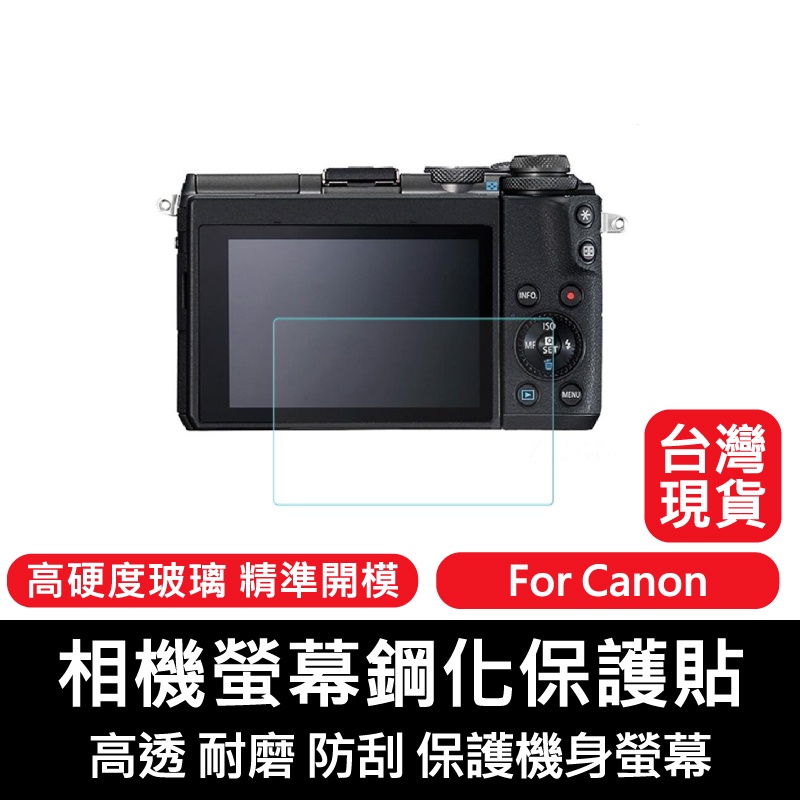 【台灣現貨】Canon相機保護貼RP/M6/M6II/M50/M100/G7X/G9X/G5X/G7XII/G9XII