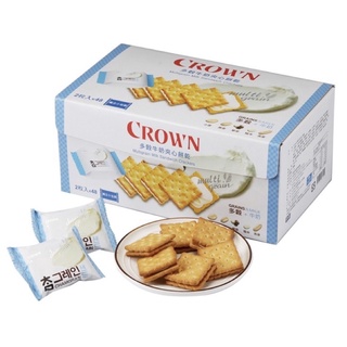Crown 多穀牛奶夾心餅乾 768公克 一箱48包 零售