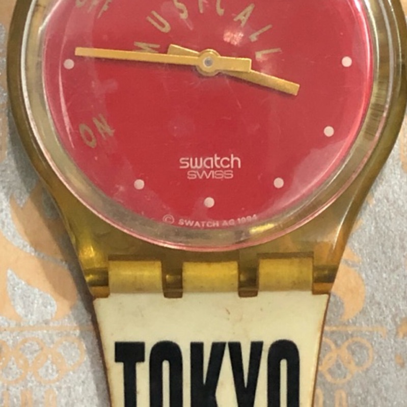 Swatch musicall 1986 Olympic Games 錶