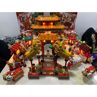 ［想樂］『led燈組(只有燈，不含樂高積木)』 樂高 燈組 lego light 80104 舞獅 (預購,店面預購價$600)