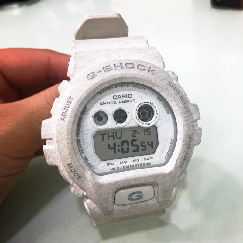 CASIO 卡西歐 二手G-SHOCK GD-X6900HT-8 灰 大錶徑 GD X6900
