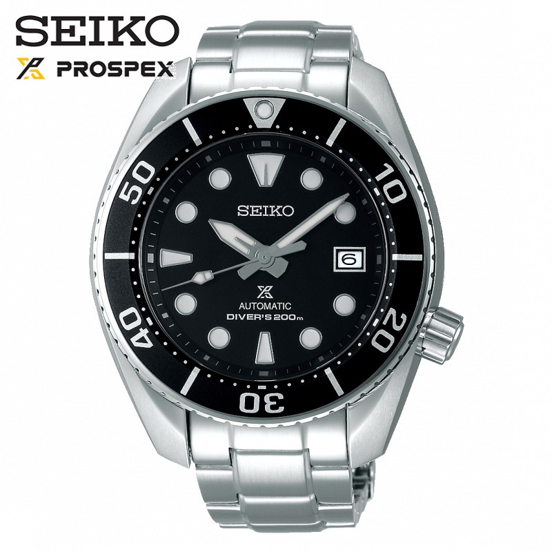SEIKO SPB101J1《PROSPEX 相撲款200M機械潛水錶 藍寶石水晶鏡面》45mm/黑/公司貨 SK007