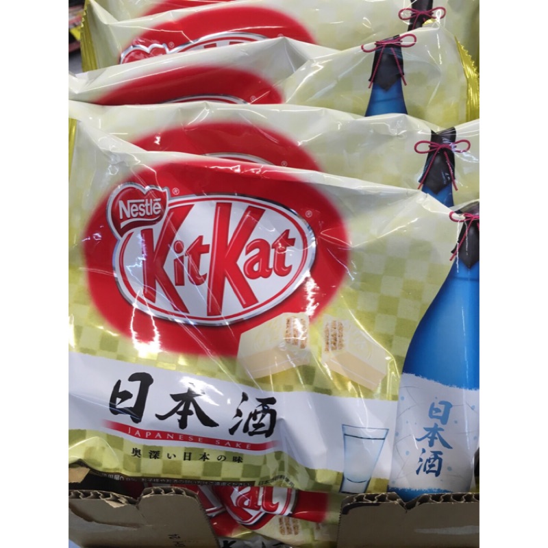 預購。KitKat 日本酒口味 一包12入