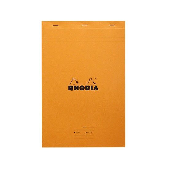 Rhodia Classic Le “R“ N°19 A4+ 經典系列 橘皮 上掀可撕式會議記錄本 -耕嶢工坊