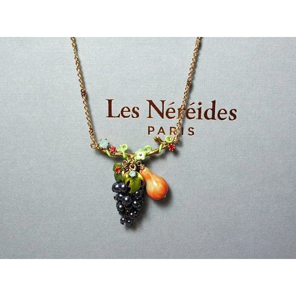 【ginger】Les Nereides (現貨)葡萄西洋梨水果項鍊
