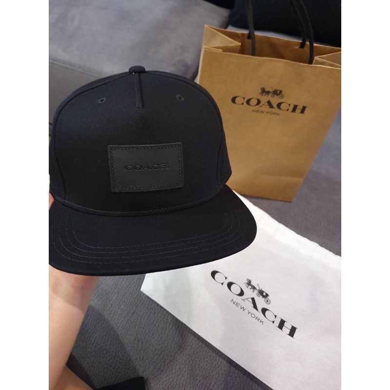 COACH黑色帽子 二手95新（價錢可議）
