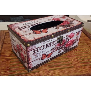 古典英倫玫瑰面紙盒～（含運費）