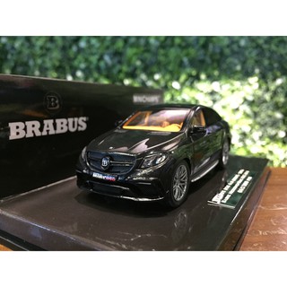 1/43 Minichamps Brabus 850 Mercedes-Benz GLE63S Black【MGM】