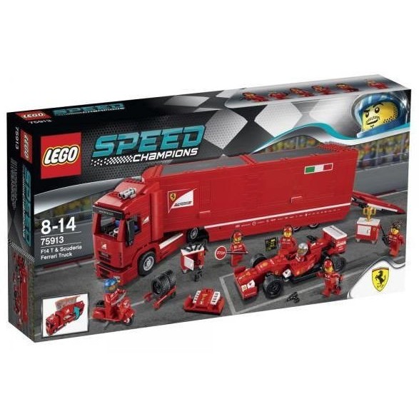 【積木樂園】樂高 LEGO 75913 Ferrari F14T &amp; Scuderia Ferrari Truck