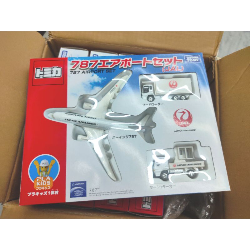 tomica 日本航空 JAL AZ疫苗 747 飛機組 微損&amp;尖尖