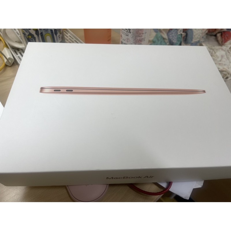 MACBook air 空盒 玫瑰金 原廠空紙盒