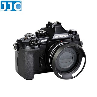 又敗家JJC副廠Panasonic自動鏡頭蓋含遮光罩12-32mm f3.5-5.6 HD自動蓋DMW-FLC37鏡頭蓋