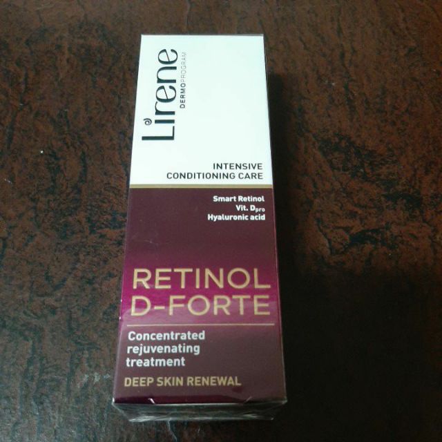 期限2020/11月，Lirene Retinol D 極緻彈力煥膚精華霜30ml