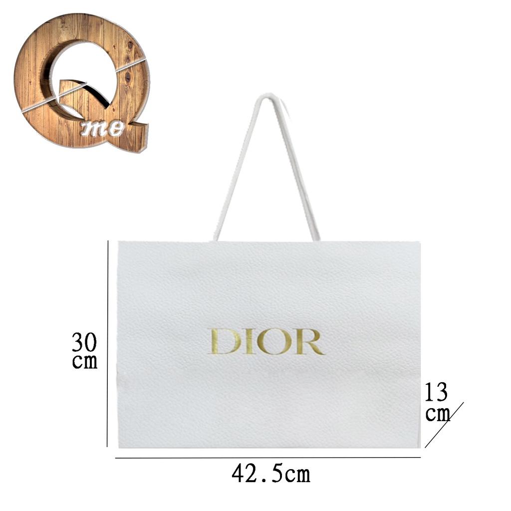 Dior 專櫃原裝紙袋
