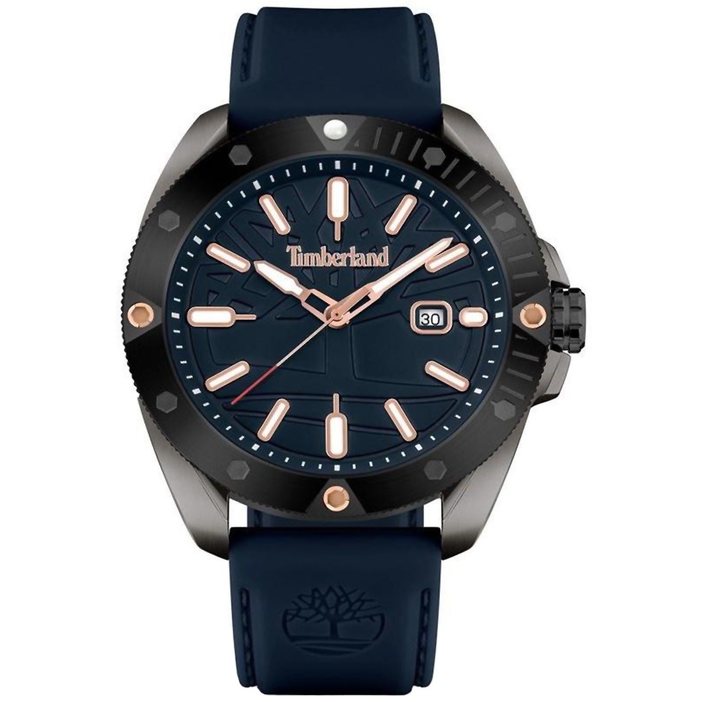 Timberland 天柏嵐 型運動腕錶(TDWGN2102901)-44mm-藍面膠帶