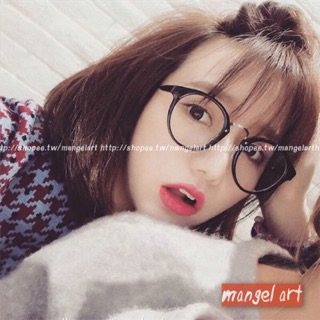 [mangel art] 復古經典書卷氣膠框大框眼鏡學院風韓國流行鏡框男女同款潮流時尚29韓版日系文青mangelart