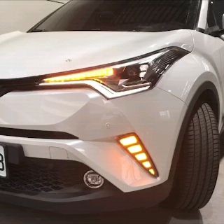 巨城汽車 豐田 2016 C-HR CHR DRL 裝飾框 LED 日行燈 方向燈 晝行燈 雙色