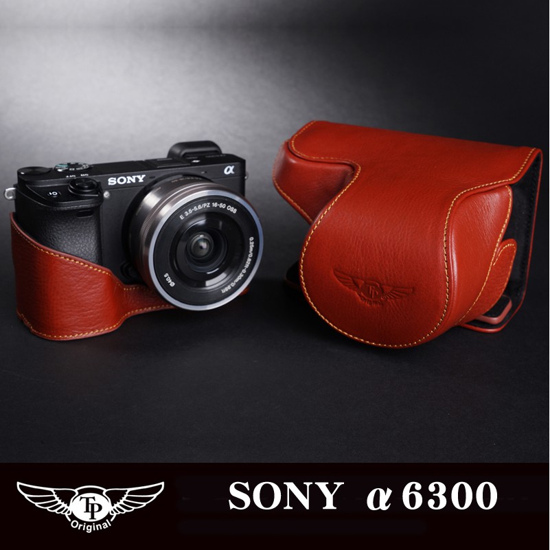 【TP original】相機皮套 快拆式底座  SONY A6300 (16-50mm) 專用