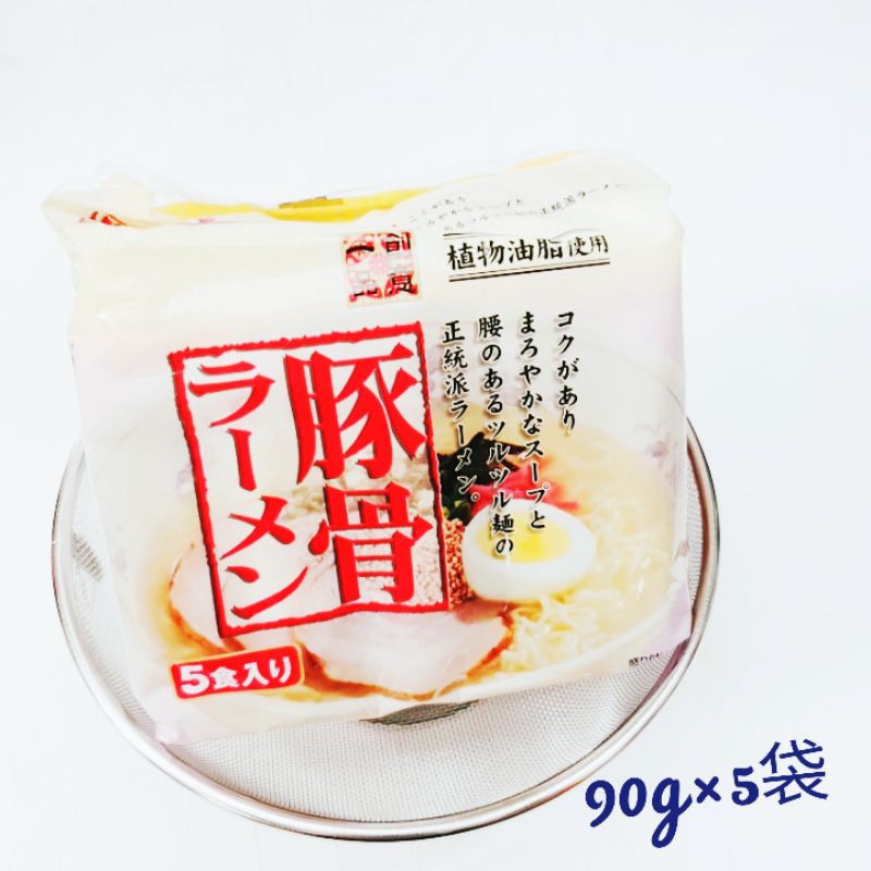 日本 創意一品 🇯🇵🍜五入包麵 豚骨拉麵 醬油拉麵 特價商品 數量有限