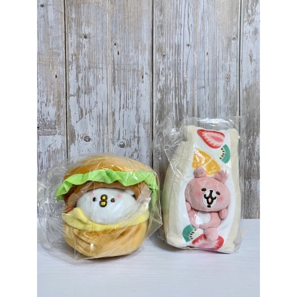 卡娜赫拉 日本展場限定 P助漢堡 兔兔三明治