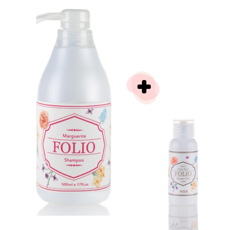 Folio 花樂 花漾晶亮煥彩洗髮精 500ml （瑪格麗特花香）鎖色 保濕 護色