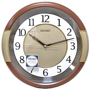 SEIKO 精工掛鐘 QXA272BT 時尚掛鐘 香檳金 滑動式秒針 31公分 公司貨 QXA272