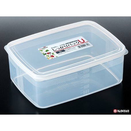日本製 NAKAYA長方 保鮮盒 冷藏盒 料理盒 蔬果盒  3L