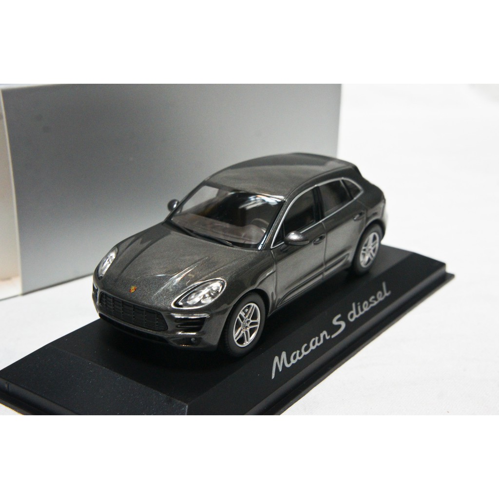 【超值特價】保時捷原廠 1:43 Minichamps Porsche Macan S Diesel 2013 灰色