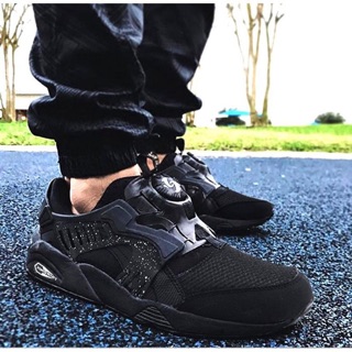 Gogosneaker® Puma Disc Blaze 黑白 潑墨 全黑 武士鞋 轉盤 36252801