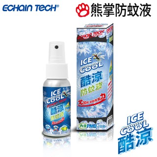 ECHAIN TECH 熊掌防蚊液 酷涼型防蚊液 PMD 檸檬桉醇 防蚊液 60ML