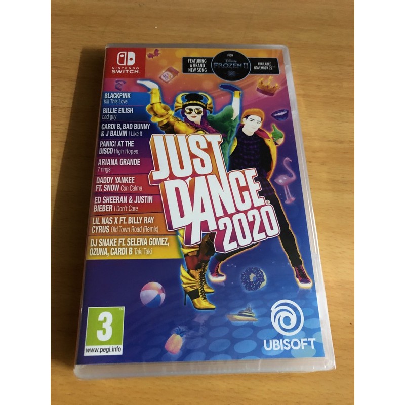 全新未拆封just dance 2020舞力全開歐美版