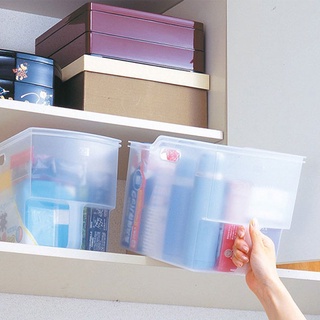 日本製高位層板手持收納箱2尺寸｜超取1個櫥櫃收納箱多功能收納盒抽屜分隔儲物盒抽屜式收納盒櫥櫃置物盒