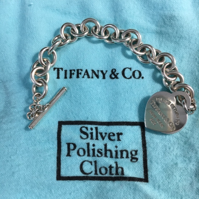 Tiffany 手環 手鍊 專櫃正品 銀