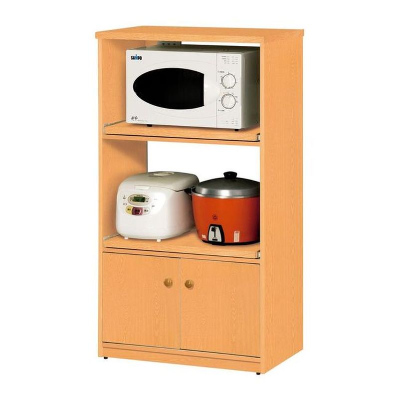 【PA995-03】廚房多功能塑鋼置物櫃(E-1262)(木紋色)(桃園以南請詢運費)